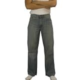 Ecko Unlimited Mens Stylish Athletic Light Blue Relaxed Fit Denim Jeans - 32-30