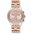 Swatch Damen-Armbanduhr Full Blooded Caramel Damen-Chronograph SVCK4047AG