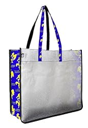 McNeese State Cowboys Tote Bag McNeese State University with Clear Sides and Cotton Fabric - SEE Through Thru Bag for School Events or Beach GIFT IDEA for MEN Women Ladies MOM Mother or Dad Teachers and Travelers