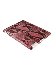 Pink iPad 2 Clip On Case - Genuine Python Snakeskin Leather