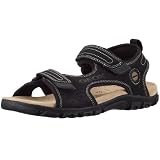 Geox U Sandal Strada U0124U, Herren Sandalen/Outdoor-Sandalen, schwarz, (black C9999), EU 44