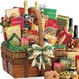 Seasons FINEST Gourmet Food Sampler Gift Basket with Smoked Salmon