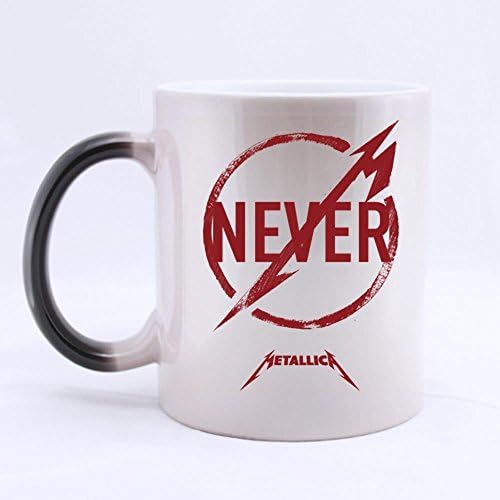 Emana Sing Band METALLICA Customize Personalized Mugs Ceramic Morphing Water Coffee Mug Coffee Cups 2015 Gift Two Sides Printed