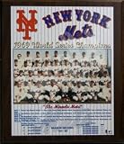 1969 New York Mets World Series Champions Team 13x16 Plaque