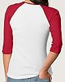 TARPLYN Women's NASCAR Sprint Cup 3/4 Sleeve T-shirt Red