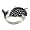 Bling Jewelry Sterling Silver Blue Topaz Color CZ Dolphin Cocktail Ring - Size 6