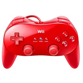 Classic Controller Pro - Red (Wii)
