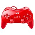 Nintendo Wii - Classic Controller Pro, rot