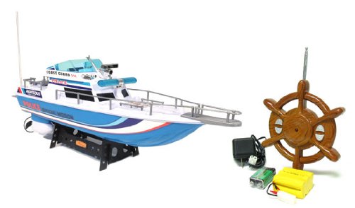 41hQ0s23CsL Coast Guard Police Special Mission Police Electric RTR Remote Control RC Boat (Color May Vary)