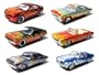 Set of 6 Muscle Car Garage Up In Flames 1/64 Series 1