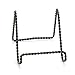 Darice 5202-67 Twisted Wire Easel Stand, 6-Inch, Black