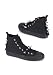 Men'S Canvas Spiked High Top Sneaker