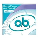 o.b. Ultra Absorbency Tampons, 40-Count Box (ONE Box)