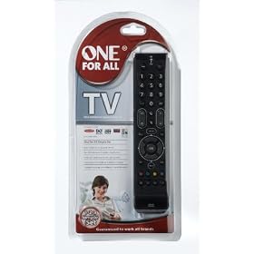 One For All Universal TV Remote Control with Ultra Wide Infrared Angle