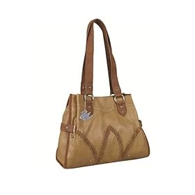 Wrangler� Handstitched W Double Strap Handbag