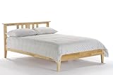 Night & Day Thyme Twin Complete Bed with Headboard, Footboard, Rails and Slats Natural Finish