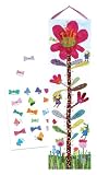 Flower Growth Chart- Hot Pink