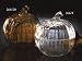 L. E. Smith Pressed Glass Covered Pumpkin Bowl, Amber