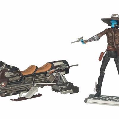Star Wars The Clone Wars Pirate Speeder Bike with Cad Bane