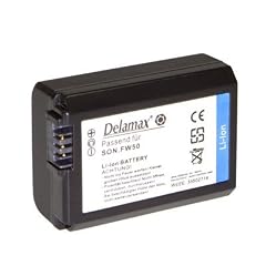 Delamax Qualit�tsakku f�r Sony NEX-3 NEX-C3 NEX-5 NEX-5N NEX-7 und Sony Alpha SLT-A33 A55 - Akku Batterie Battery - ersetzt NP-FW50