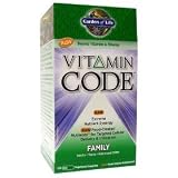 Garden of Life - Vitamin Code Family, 120 veggie caps