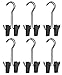 Boottique Add-on Boot Hangers - SET OF 6 Only - Holds, Shapes, & Protects Most Styles of Boots (6 Original Silver Hangers)