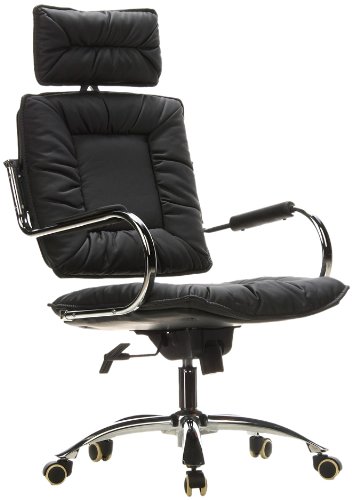 HJH Office/Buerostuhl24 650382 B&uuml;rostuhl / Chefsessel Integrale Chrom / schwarz Preisvergleich