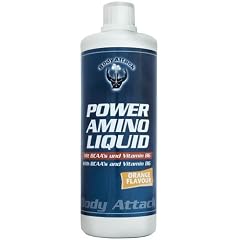 Body Attack Power Amino Liquid 1000 ml Flasche, Cherry