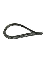 Sterling Silver Cubic Zirconium Black Bangle