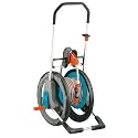 Gardena 2683 65-Foot Garden Hose Reel Cart With 1/2-Inch Skin Tech Anti-Kink Garden Hose & Garden Spray Nozzle With Quick Connect