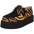 T.U.K Women's A7854 Lace-Up Fashion Sneaker,Tiger/Black,9 M US