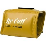 Cando 10-0207 Gold Cuff, 3 lbs Weight, For Wrist or Ankle