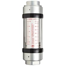 Hedland High Temperature Flowmeter, Aluminum, For Use With Oil and Petroleum Fluids, NPT Female