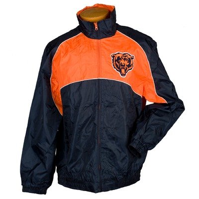 Chicago Bears NFL Football Windbreaker Jacket (XL)