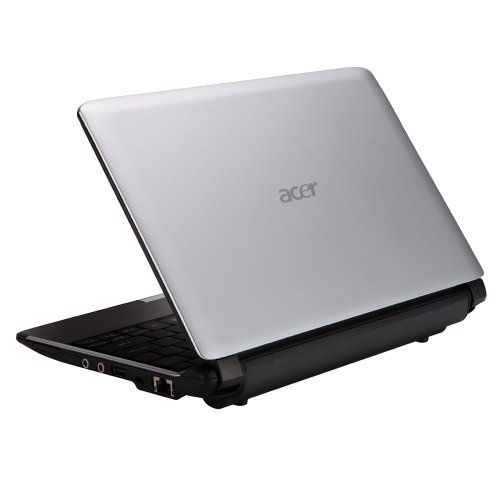 Acer AO532h-2964 10.1-Inch Matrix Silver Netbook - Up to 10 Hours of Battery Life