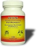 Animal Diabetes Management - WSN PetRemedy Diabetic Pet Formula for Diabetes in Dogs and Cats Glucose Support Formula