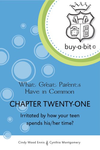 buy-a-bit Chapter 21: Age 13ish to 18 ~ Irritated by how your teen spends his/her time? (What Great Parents Have in Common) 41hQOKI3CHL Kids and Teens: buy a bit Chapter 21: Age 13ish to 18 ~ Irritated by how your teen spends his/her time? (What Great Parents Have in Common)