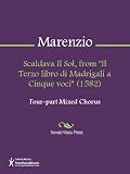 Scaldava Il Sol, from "Il Terzo libro di Madrigali a Cinque voci" (1582) Sheet Music