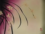 20X24 inch Abstract Hand-painted Oil Painting Lily Decor