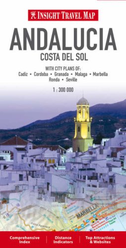 City Travel Guides Discounted  Search : Andalucia, Costa Del Sol Insight Travel Map
