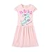 Girl's Little Puppy Print Summer Playwear Dress