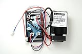 Q-BAIHE 405MD-200アウトドライバーとTTLの12V405nmのが1mWの紫色レーザードットモジュールクラス2