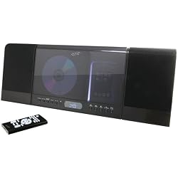 iLive CD and Radio Home Music System with Docking and Recharging Station for iPod (Black)