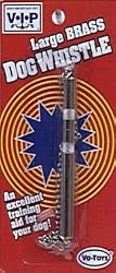 Large Brass Dog Whistle