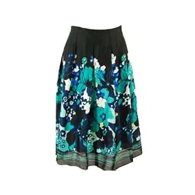 Buy Alfani Floral-Print Silk Skirt by Alfani