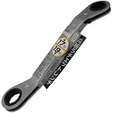 アイガーツール(EIGER TOOL) 板ラチェットレンチ オフセット型 17×19 O-11