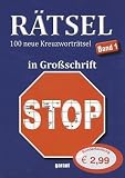Kreuzwortr&auml;tsel Gro&szlig;schrift Band 1 - -