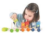 Educo Fantasia Stacking Block Train
