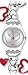 Swatch Women's LK307G Quartz Stainless Steel Silver Dial Watch