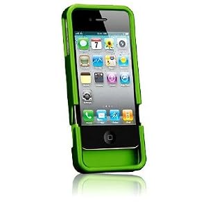 splash CRUISER Slim-Fit PolyCarbonate Slider Case for iPhone 4 4G (GREEN)
